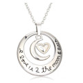 Charm In Silver Jewelry Shoulder Chain Jewelry Initial Letter Necklace